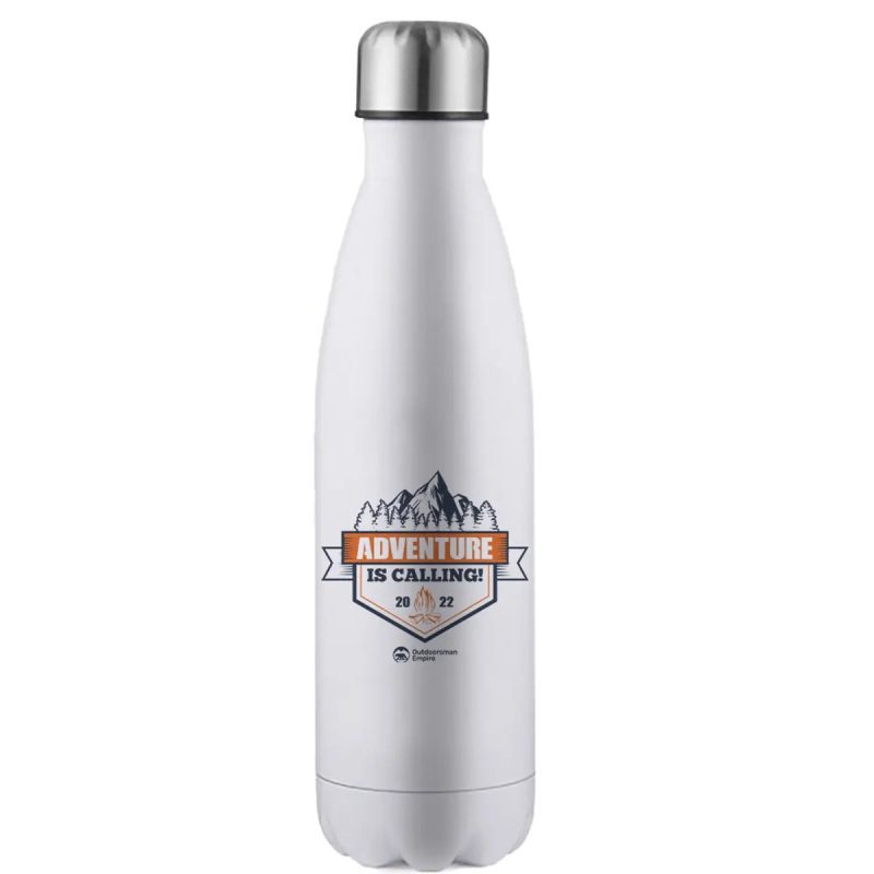 Adventure Is Calling Stainless Steel Water Bottle