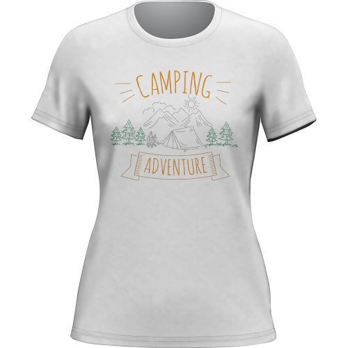 Camping Adventure T-Shirt for Women