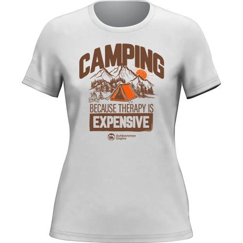 Camping No Expensive T-Shirt for Women