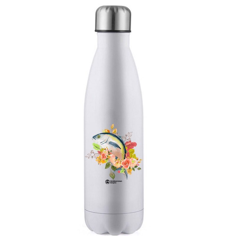 Fishing Flower Stainless Steel Water Bottle