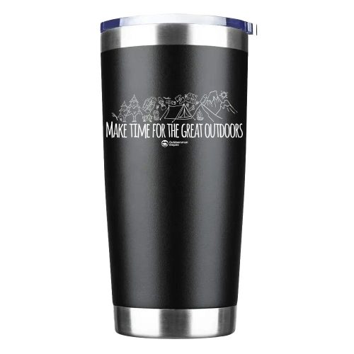 Make Time For Great 20oz Insulated Vacuum Sealed Tumbler