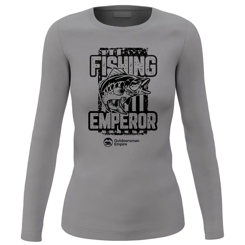 Fishing Emperor v4 Women Long Sleeve Shirt