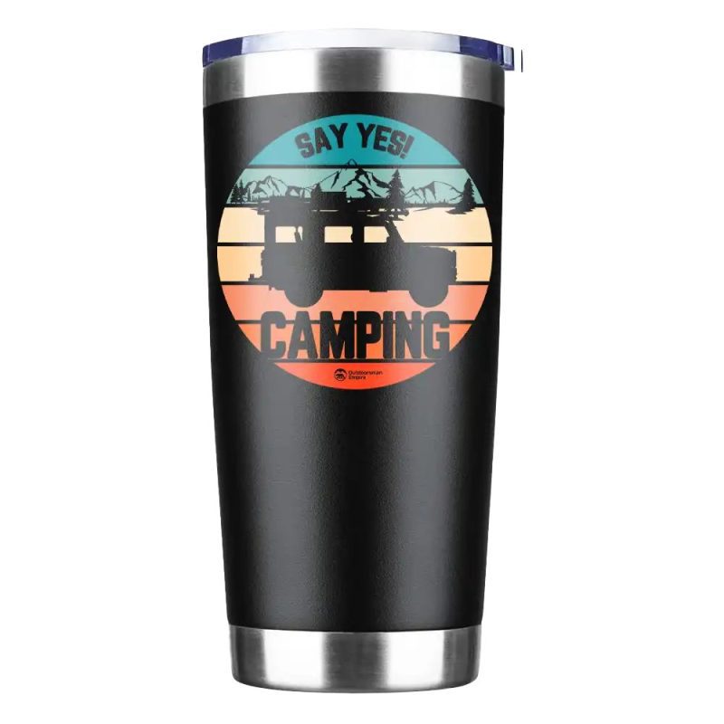 Style 70 Camping 20oz Insulated Vacuum Sealed Tumbler