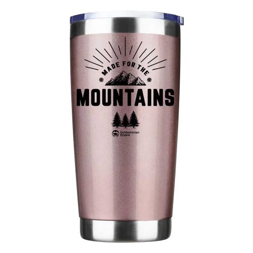 Made For The Mountains 20oz Insulated Vacuum Sealed Tumbler