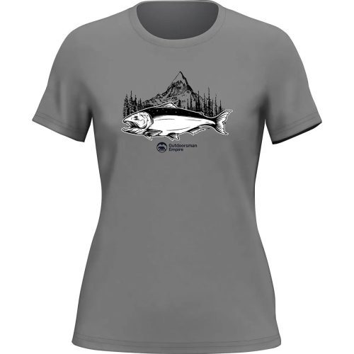 Fishing Mountain T-Shirt for Women