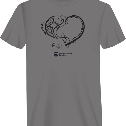 Fishing Heart Man T-Shirt