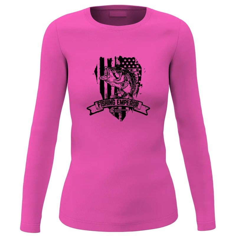 Fishing Emperor v3 Women Long Sleeve Shirt