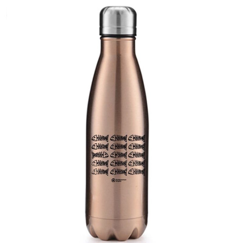 Fish Bones Stainless Steel Water bottle