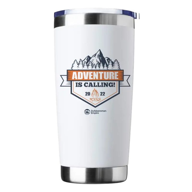 Adventure Is Calling 20oz Insulated Vacuum Sealed Tumbler