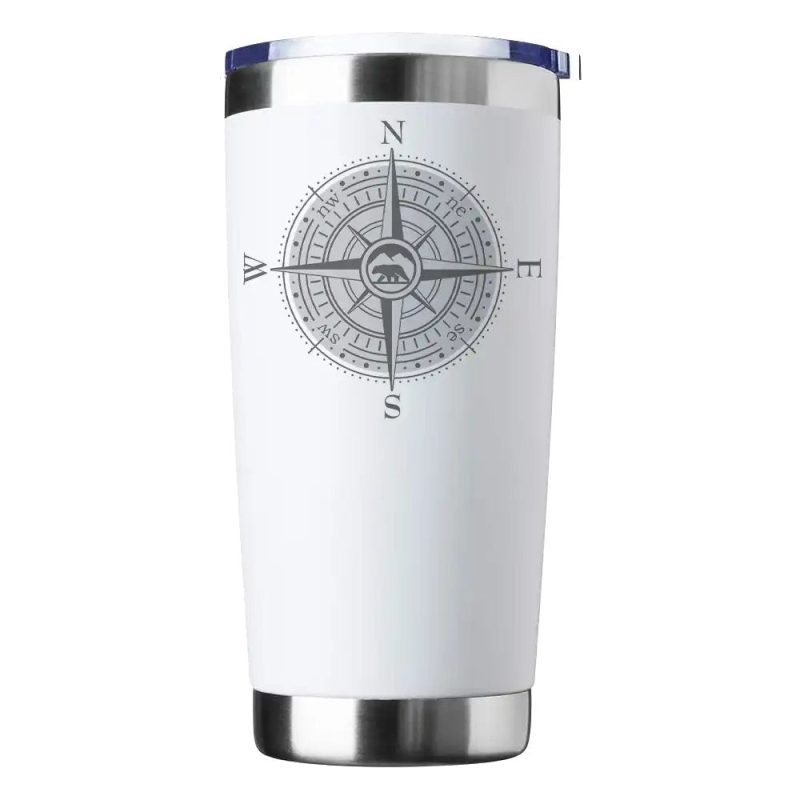 Compass Camping 20oz Insulated Vacuum Sealed Tumbler