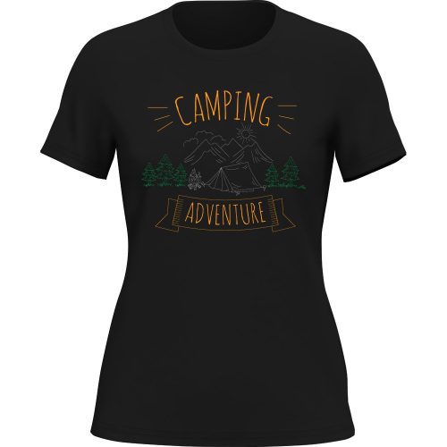 Camping Adventure T-Shirt for Women