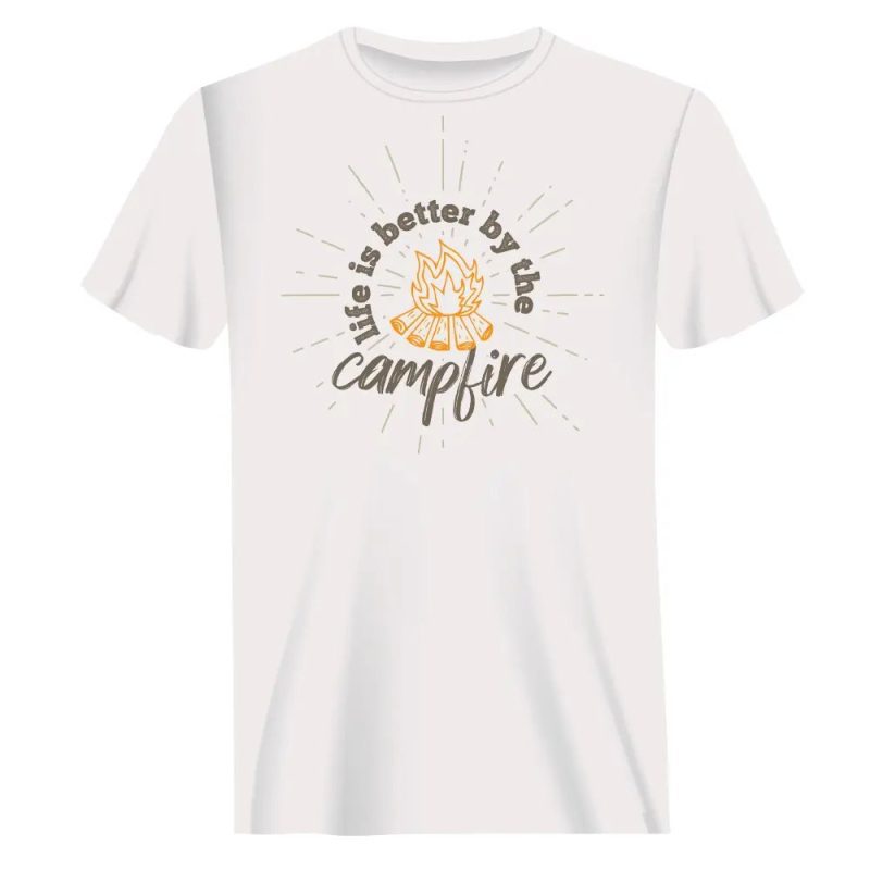 Life Is Better Campfire T-Shirt for Men