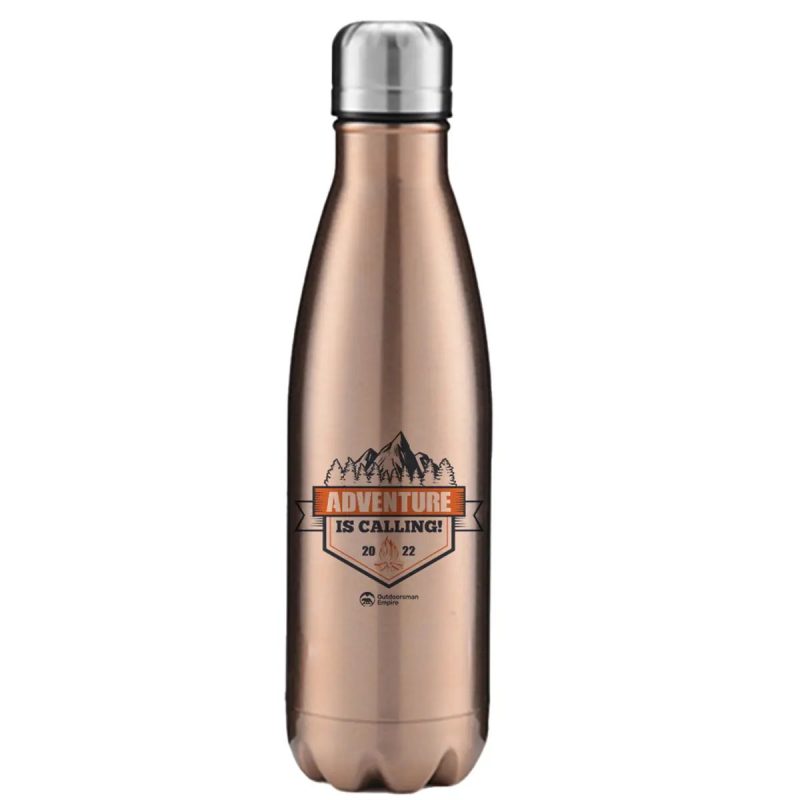 Adventure Is Calling Stainless Steel Water Bottle