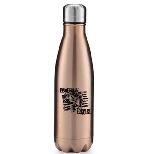 Fisherman Empire Stainless Steel Water Bottle