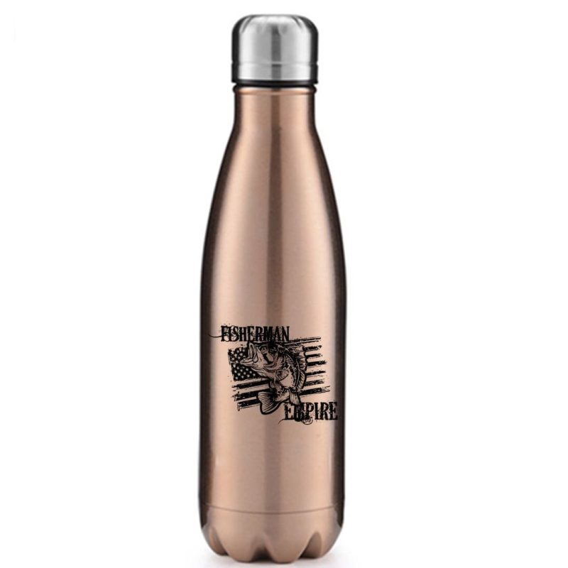 Fisherman Empire Stainless Steel Water Bottle