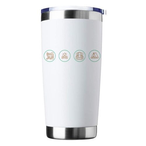 Camp Life 20oz Insulated Vacuum Sealed Tumbler