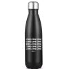 Fish Bones Stainless Steel Water bottle