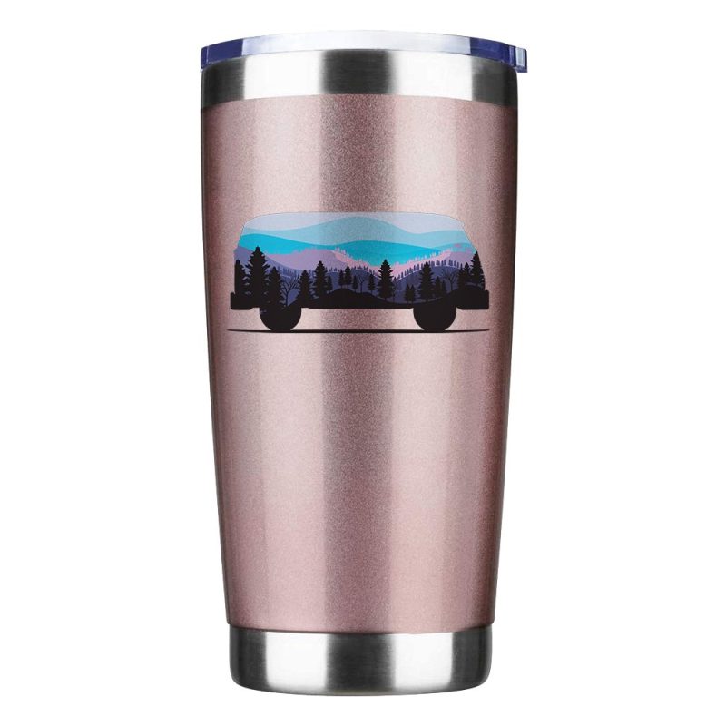 Camper 20oz Insulated Vacuum Sealed Tumbler