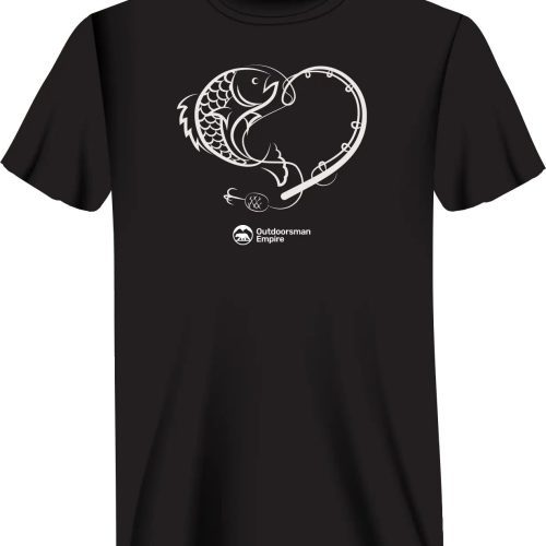 Fishing Heart Man T-Shirt