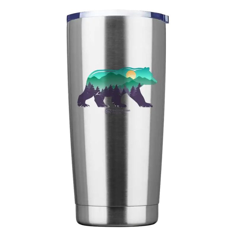 Bear 20oz Insulated Vacuum Sealed Tumbler