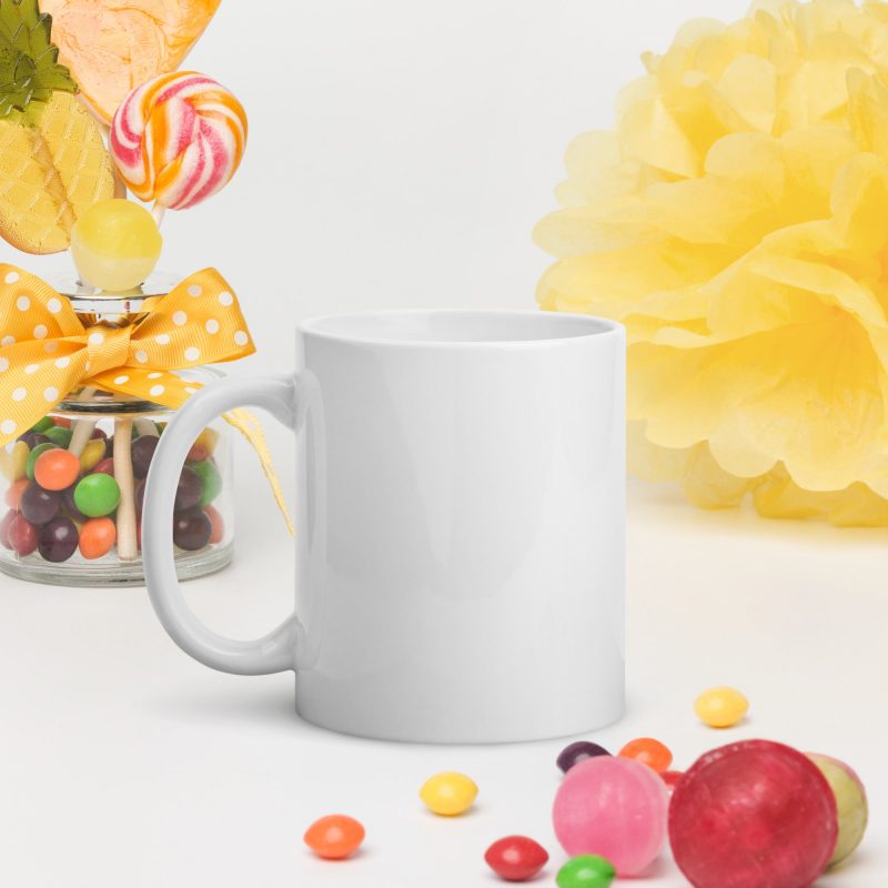 white glossy mug 11oz handle on left 627c2c6f31c2b